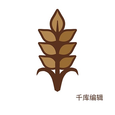 米穗标志logo设计