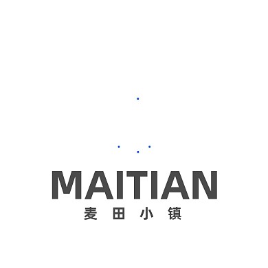 面包店民宿小麦小镇LOGO