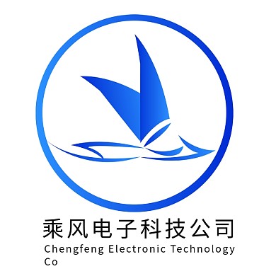 蓝色帆船LOGO