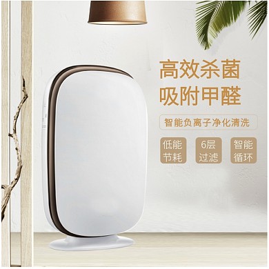 简约家居风格空气净化器主图模板