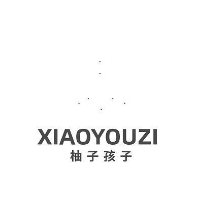 柚子水果零食店LOGO