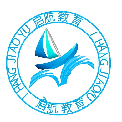 帆船启航教育logo