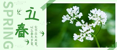 立春节气公众号首图
