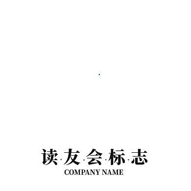 读书会书籍书店活动logo