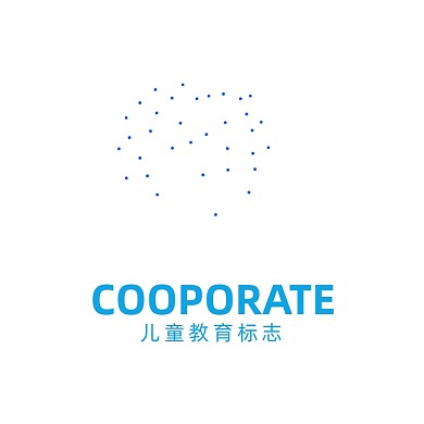 教育儿童标志logo