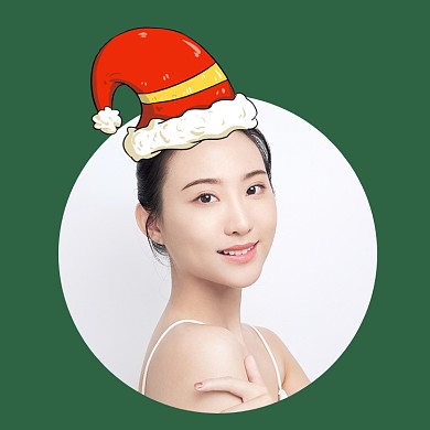微信圣诞节卡通头像朋友圈头像