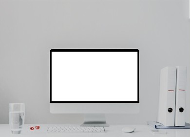 素雅电脑办公界面样机