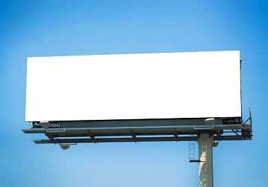 户外广告牌贴图样机
