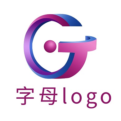 紫色字母LOGO
