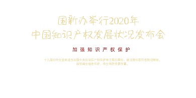 知识产权保护发布会展板