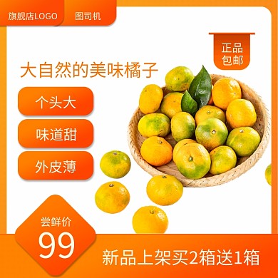 食品饮料生鲜日常上新卖点主图直通车