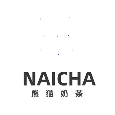 餐饮店奶茶店饮品店熊猫LOGO