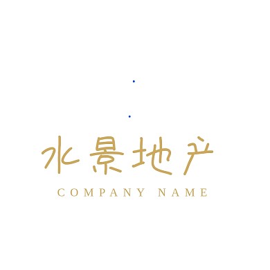 大气高端水景地产logo