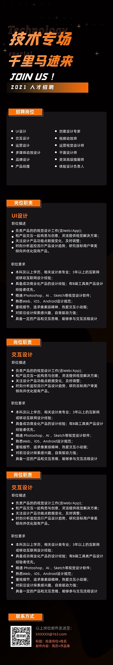 互联网大厂技术招聘文章长图