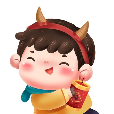 春节牛年过年情侣微信头像
