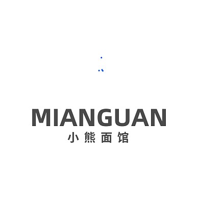 小熊可爱面馆创意餐饮LOGO