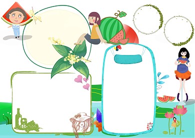 二十四节气立夏手抄报版面设计