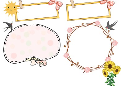 新时代心阳光手抄报版面设计