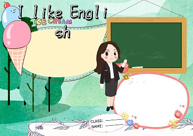 英语小报英文手抄报版面设计