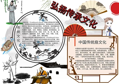 传统文化手抄报