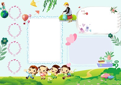 绿色保护环境手抄报版面设计