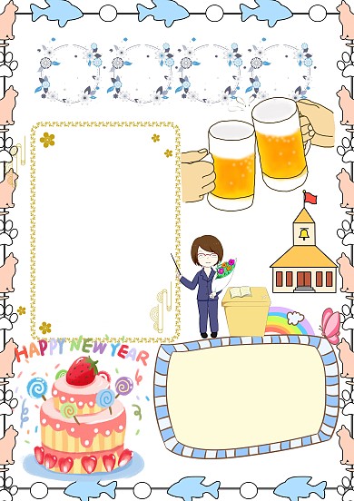 学校校庆手抄报版面设计