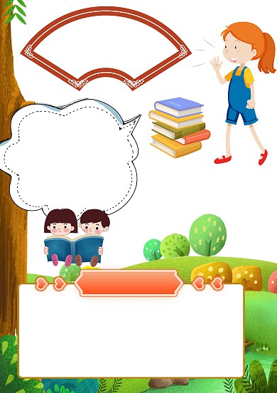 推广普通话卡通手抄报版面设计