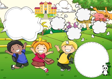 小学生我爱母校手抄报版面设计