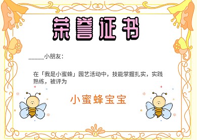 荣誉证书