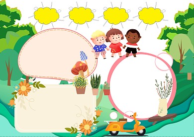 小学生低碳环保手抄报模板版面设计