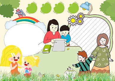 小学生家风家训手抄报版面设计