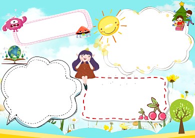 绿色保护环境手抄报版面设计