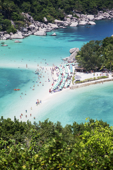 在泰国岛南园岛