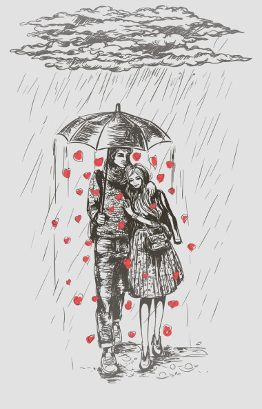 恋爱中的夫妻图片