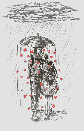 恋爱中的夫妻图片