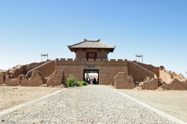 中國人民共和國敦煌陽關圖片