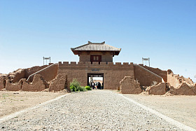 中国人民共和国敦煌阳关图片