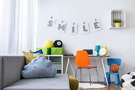 孩子们会喜欢这个房间!