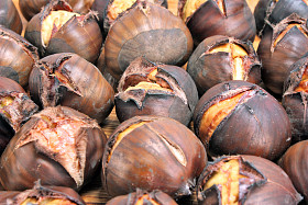 烤的栗子.图片