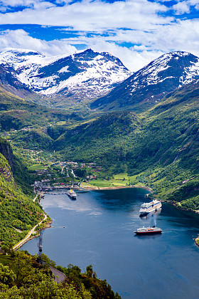 Geiranger fjord，挪