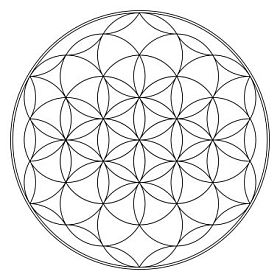 生命之花，佛教脉轮图