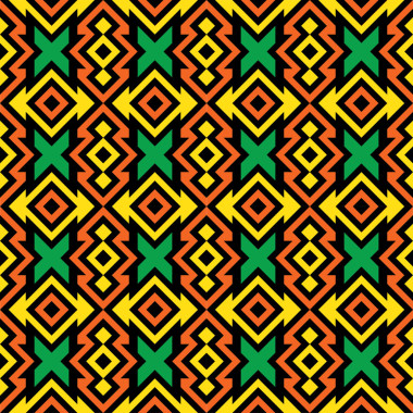 無縫非洲面料圖案