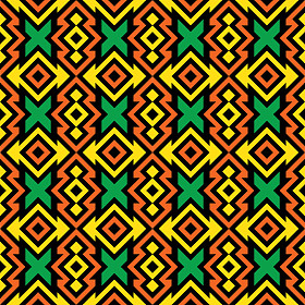 无缝非洲面料图案