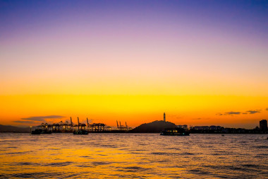 鼓浪嶼遠洋風景照片