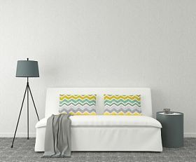 现代客厅。3d 渲染.图片