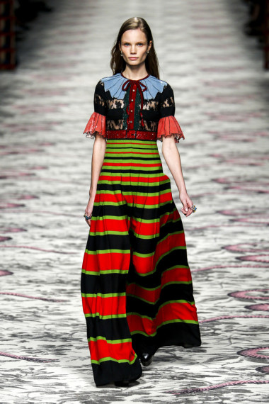 古奇時裝秀圖片