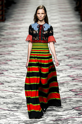 古奇时装秀图片