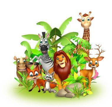 群野生動(dòng)物照片