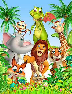 群野生动物图片