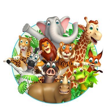 群野生動(dòng)物